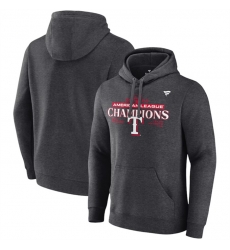 Men Texas Rangers 2023 Heather Charcoal Champions Locker Room Pullover Hoodie Men Texas Rangers 2023 Heather Charcoal Champions Locker Room Pullover Hoodie