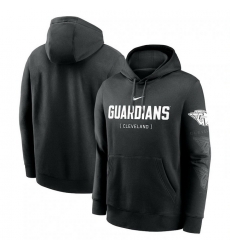 Mens Nike Black Cleveland Guardians Fashion Club Pullover Hoodie Mens Nike Black Cleveland Guardians Fashion Club Pullover Hoodie