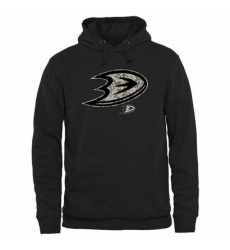 NHL Mens Anaheim Ducks Black Rink Warrior Pullover Hoodie NHL Mens Anaheim Ducks Black Rink Warrior Pullover Hoodie