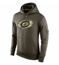 NHL Mens Carolina Hurricanes Nike Olive Salute To Service KO Performance Hoodie NHL Mens Carolina Hurricanes Nike Olive Salute To Service KO Performance Hoodie