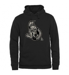Men Ottawa Senators Black Rink Warrior Pullover Hoodie Men Ottawa Senators Black Rink Warrior Pullover Hoodie