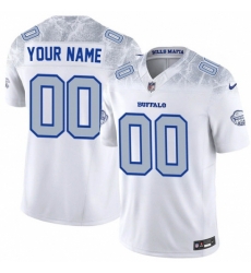 Men Women Youth Buffalo Bills Active Player Custom White 2025 F.U.S.E. “Rivalries” Vapor Untouchable Limited Football Stitched Jersey