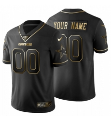 Men Women Youth Toddler Dallas Cowboys Custom Men Nike Black Golden Limited NFL 100 Jersey Men Women Youth Toddler Dallas Cowboys Custom Men Nike Black Golden Limited NFL 100 Jersey
