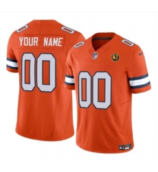 Men Women youth Denver Broncos Active Player Custom Orange 2023 F U S E With John Madden Patch Vapor Limited Stitched Football Jersey Men Women youth Denver Broncos Active Player Custom Orange 2023 F U S E With John Madden Patch Vapor Limited Stitched Football Jersey