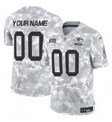 Men Green Bay Packers Active Player Custom 2024 F U S E Arctic Camo Salute To Service Limited Stitched Football Jersey Men Green Bay Packers Active Player Custom 2024 F U S E Arctic Camo Salute To Service Limited Stitched Football Jersey