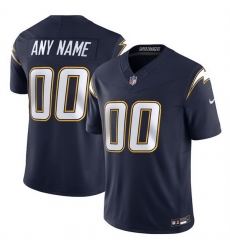 Men Women Youth Los Angeles Chargers Active Player Custom Navy 2025 F U S E  Alternate Vapor Limited Stitched Football Jersey