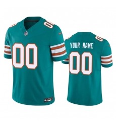 Men Miami Dolphins Active Player Custom Aqua 2023 F U S E Vapor Limited Stitched Football Jersey Men Miami Dolphins Active Player Custom Aqua 2023 F U S E Vapor Limited Stitched Football Jersey