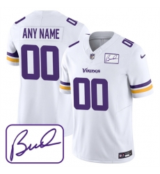 Men Women youth Minnesota Vikings Active Player Custom White 2023 F U S E Bud Grant Patch Limited Stitched Jersey Men Women youth Minnesota Vikings Active Player Custom White 2023 F U S E Bud Grant Patch Limited Stitched Jersey