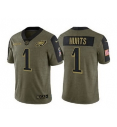 Men Women Youth Toddler Philadelphia Eagles Custom 2021 Olive Salute To Service Limited Jersey Men Women Youth Toddler Philadelphia Eagles Custom 2021 Olive Salute To Service Limited Jersey
