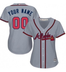 Men Women Youth All Size Atlanta Braves Cool Base Custom Jerseys Grey 3 Men Women Youth All Size Atlanta Braves Cool Base Custom Jerseys Grey 3