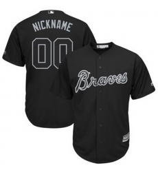 Men Women Youth Toddler All Size Atlanta Braves Majestic 2019 Players Weekend Cool Base Roster Custom Black Jersey Men Women Youth Toddler All Size Atlanta Braves Majestic 2019 Players Weekend Cool Base Roster Custom Black Jersey