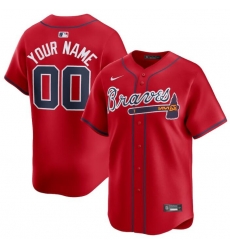 Men Women youth Atlanta Braves Active Player Custom Red 2024 Alternate Limited Stitched Baseball Jersey Men Women youth Atlanta Braves Active Player Custom Red 2024 Alternate Limited Stitched Baseball Jersey