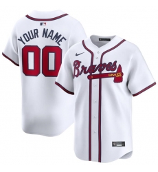 Men Women youth Atlanta Braves Active Player Custom White 2024 Home Limited Stitched Baseball Jersey Men Women youth Atlanta Braves Active Player Custom White 2024 Home Limited Stitched Baseball Jersey