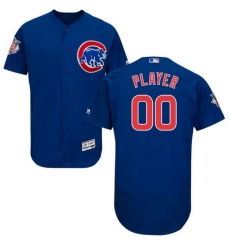 Men Women Youth All Size Custom Chicago Cubs Flex Base MLB Baseball Jersey Blue Men Women Youth All Size Custom Chicago Cubs Flex Base MLB Baseball Jersey Blue