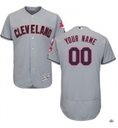 Men Women Youth All Size Cleveland Indians Custom Flex Base Jersey Grey Men Women Youth All Size Cleveland Indians Custom Flex Base Jersey Grey