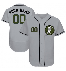 Men Women Youth Toddler All Size Houston Astros Gray Customized Green Logo Flexbase New Design Jersey Men Women Youth Toddler All Size Houston Astros Gray Customized Green Logo Flexbase New Design Jersey