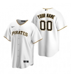Men Women Youth Toddler All Size Pittsburgh Pirates Custom Nike White Stitched MLB Cool Base Home Jersey Men Women Youth Toddler All Size Pittsburgh Pirates Custom Nike White Stitched MLB Cool Base Home Jersey
