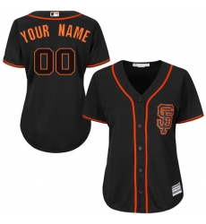 Men Women Youth All Size San Francisco Cool Base Custom MLB Jersey Black Men Women Youth All Size San Francisco Cool Base Custom MLB Jersey Black