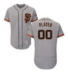 Men Women Youth All Size San Francisco Giants Majestic Alternate Gray Flex Base Authentic Collection Custom Jersey Men Women Youth All Size San Francisco Giants Majestic Alternate Gray Flex Base Authentic Collection Custom Jersey