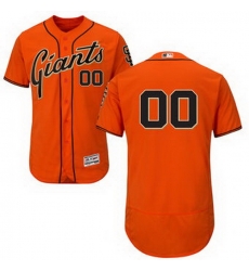 Men Women Youth All Size San Francisco Giants Majestic Alternate Orange Flex Base Authentic Collection Custom Jersey Men Women Youth All Size San Francisco Giants Majestic Alternate Orange Flex Base Authentic Collection Custom Jersey