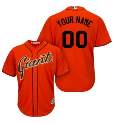 Men Women Youth All Size San Francisco Giants Majestic Orange Alternate 2017 Cool Base Custom Jersey 3 Men Women Youth All Size San Francisco Giants Majestic Orange Alternate 2017 Cool Base Custom Jersey 3