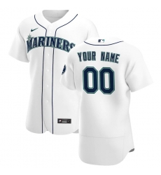 Seattle Mariners Custom Men Women youth Nike White Home 2020 Authentic Player MLB Jersey 