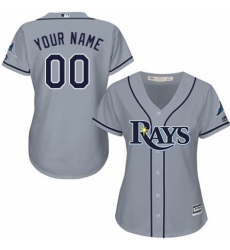 Men Women Youth All Size Tampa Bay Rays Custom Cool Base Jersey Grey Men Women Youth All Size Tampa Bay Rays Custom Cool Base Jersey Grey