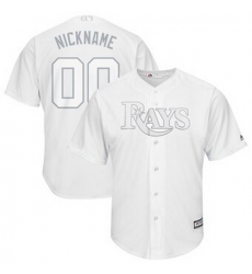 Men Women Youth Toddler All Size Tampa Bay Rays Majestic 2019 Players Weekend Cool Base Roster Custom White Jersey Men Women Youth Toddler All Size Tampa Bay Rays Majestic 2019 Players Weekend Cool Base Roster Custom White Jersey
