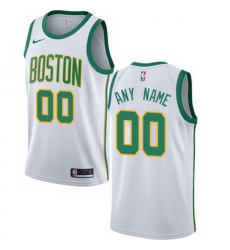 Men Women Youth Toddler All Size Customized Boston Celtics Swingman White Nike NBA City Edition Jersey Men Women Youth Toddler All Size Customized Boston Celtics Swingman White Nike NBA City Edition Jersey