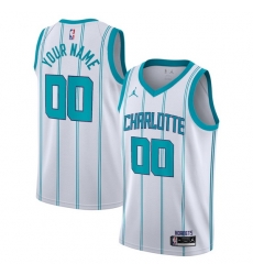 Men Women Youth Toddler Charlotte Hornets Custom White Nike NBA Stitched Jersey Men Women Youth Toddler Charlotte Hornets Custom White Nike NBA Stitched Jersey