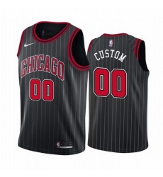 Men Women Youth Toddler All Size Chicago Bulls Custom Black 2019 20 Statement Edition NBA Jersey Men Women Youth Toddler All Size Chicago Bulls Custom Black 2019 20 Statement Edition NBA Jersey