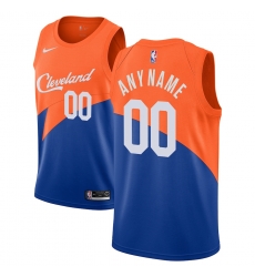 Men Women Youth Toddler Cleveland Cavaliers Orange Blue Custom Adidas NBA Stitched Jersey Men Women Youth Toddler Cleveland Cavaliers Orange Blue Custom Adidas NBA Stitched Jersey