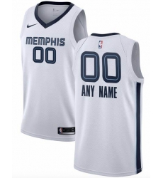 Men Women Youth Toddler Memphis Grizzlies Custom Nike White NBA Stitched Jersey Men Women Youth Toddler Memphis Grizzlies Custom Nike White NBA Stitched Jersey
