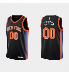 Men Women Youth New York Knicks Active Player Custom 2022 23 Black City Edition Stitched Basketball Jersey Men Women Youth New York Knicks Active Player Custom 2022 23 Black City Edition Stitched Basketball Jersey