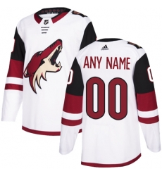 Men Women Youth Toddler NHL White Jersey - Customized Adidas Arizona Coyotes Away Men Women Youth Toddler NHL White Jersey - Customized Adidas Arizona Coyotes Away