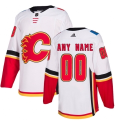 Men Women Youth Toddler White Jersey - Customized Adidas Calgary Flames Away Men Women Youth Toddler White Jersey - Customized Adidas Calgary Flames Away