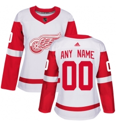 Men Women Youth Toddler White Jersey - Customized Adidas Detroit Red Wings Away II Men Women Youth Toddler White Jersey - Customized Adidas Detroit Red Wings Away II