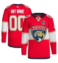 Men Florida Panthers Custom Red 2024 Stanley Cup Final Patch Stitched Jersey Men Florida Panthers Custom Red 2024 Stanley Cup Final Patch Stitched Jersey