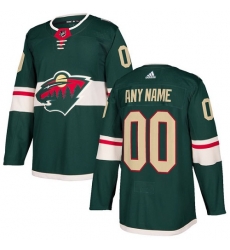Men Women Youth Toddler Green Jersey - Customized Adidas Minnesota Wild Home Men Women Youth Toddler Green Jersey - Customized Adidas Minnesota Wild Home