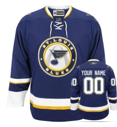Men Women Youth Toddler Navy Blue Jersey - Customized Reebok St. Louis Blues Third Men Women Youth Toddler Navy Blue Jersey - Customized Reebok St. Louis Blues Third