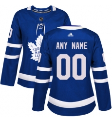 Men Women Youth Toddler Royal Blue Jersey - Customized Adidas Toronto Maple Leafs Home II Men Women Youth Toddler Royal Blue Jersey - Customized Adidas Toronto Maple Leafs Home II