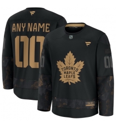 Men Women Youth Toronto Maple Leafs Fanatics Black 2024 Military Appreciation Custom Practice Jersey Men Women Youth Toronto Maple Leafs Fanatics Black 2024 Military Appreciation Custom Practice Jersey