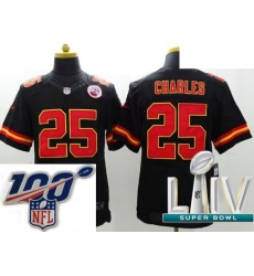2020 Super Bowl LIV Men Kansas City Chiefs #25 Jamaal Charles Black Team Color Vapor Untouchable Limited Player Football Jersey 2020 Super Bowl LIV Men Kansas City Chiefs #25 Jamaal Charles Black Team Color Vapor Untouchable Limited Player Football Jersey