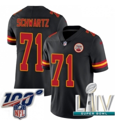 2020 Super Bowl LIV Men Nike Kansas City Chiefs #71 Mitchell Schwartz Limited Black Rush Vapor Untouchable NFL Jersey 2020 Super Bowl LIV Men Nike Kansas City Chiefs #71 Mitchell Schwartz Limited Black Rush Vapor Untouchable NFL Jersey