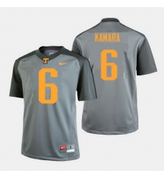 Men Tennessee Volunteers Alvin Kamara College Football Gray Jersey Men Tennessee Volunteers Alvin Kamara College Football Gray Jersey
