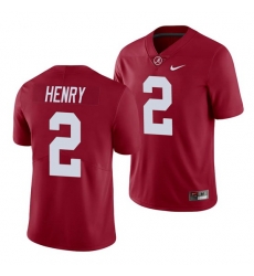 Alabama Crimson Tide Derrick Henry 2 Crimson Limited Jersey Men's Alabama Crimson Tide Derrick Henry 2 Crimson Limited Jersey Men's