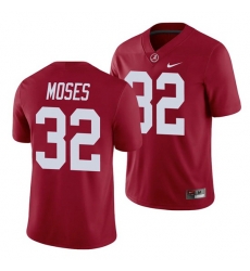 Alabama Crimson Tide Dylan Moses Crimson Game Alumni Player Football Jersey Alabama Crimson Tide Dylan Moses Crimson Game Alumni Player Football Jersey