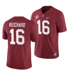 Alabama Crimson Tide WIll Reichard Crimson 2019 Home Game Jersey NCAA Football Alabama Crimson Tide WIll Reichard Crimson 2019 Home Game Jersey NCAA Football
