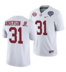 Alabama Crimson Tide Will Anderson Jr. White 2021 Cotton Bowl College Football Playoff Jersey Alabama Crimson Tide Will Anderson Jr. White 2021 Cotton Bowl College Football Playoff Jersey