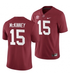Alabama Crimson Tide Xavier McKinney Crimson 2019 Home Game Jersey NCAA Football Alabama Crimson Tide Xavier McKinney Crimson 2019 Home Game Jersey NCAA Football